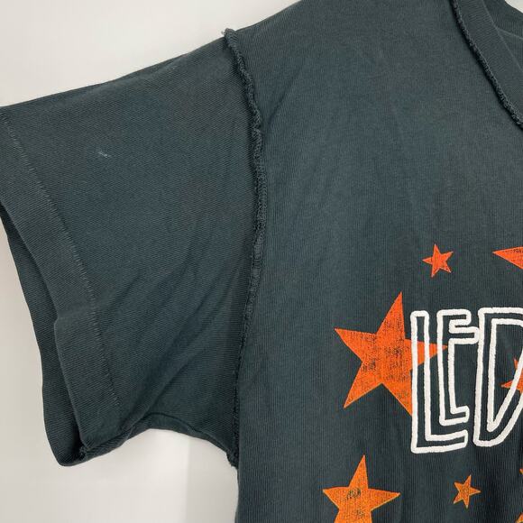 Daydreamer Led Zepplin Icarus Star Tee Vintage Black Small NWOT - Picture 5 of 7